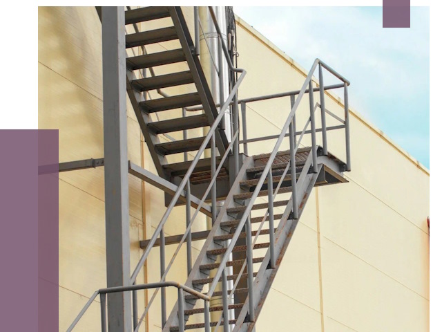 Пожарные лестницы в Сызрани от 12156 руб. — монтаж и продажа | ПРОЛЁТ-Сзр