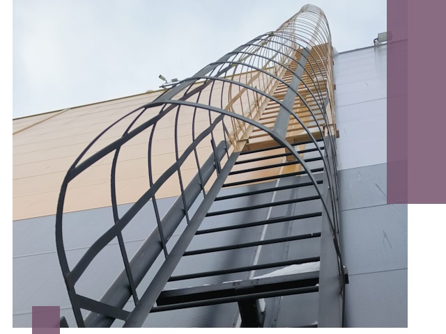 Изготовление и монтаж пожарных лестниц в Сызрани профессионально