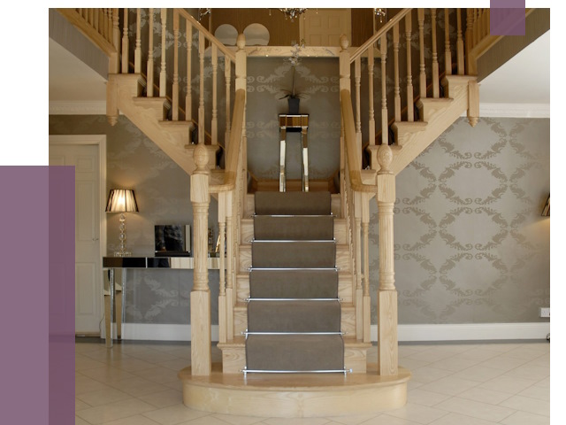 Монтаж деревянных лестниц в Сызрани от 7547 руб. 