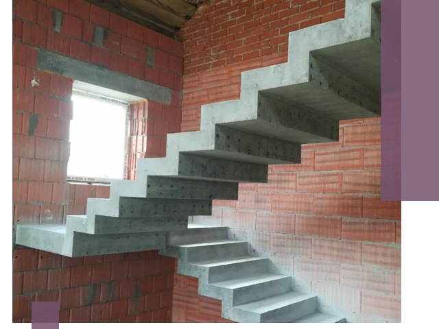 Бетонные лестницы под ключ в Сызрани: монтаж, демонтаж, ремонт