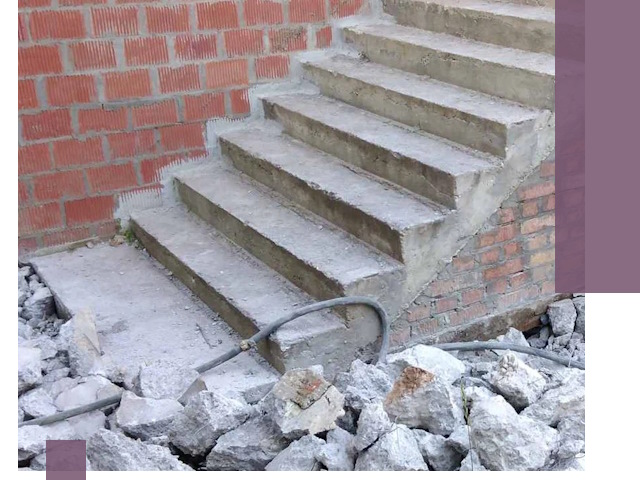 Демонтаж бетонных лестниц в Сызрани: быстро и безопасно