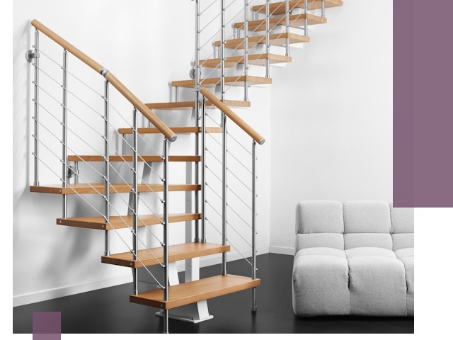 Модульные лестницы под ключ в Сызрани — монтаж и изготовление