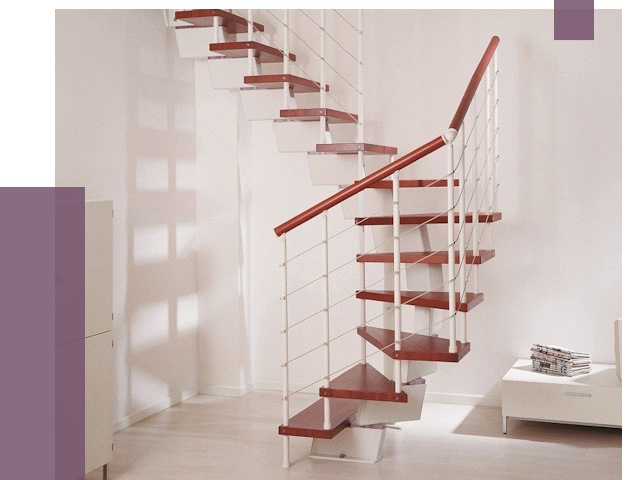 Изготовление лестниц на больцах в Сызрани от 9624 руб. | ПРОЛЁТ-Сзр