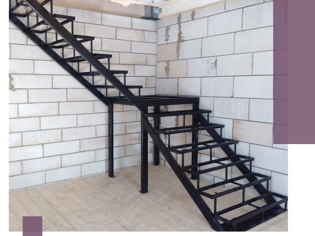 Лестницы на металлокаркасе под ключ в Сызрани — изготовление и монтаж