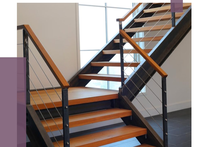 Изготовление лестниц на металлокаркасе в Сызрани от 18741 руб. | ПРОЛЁТ-Сзр