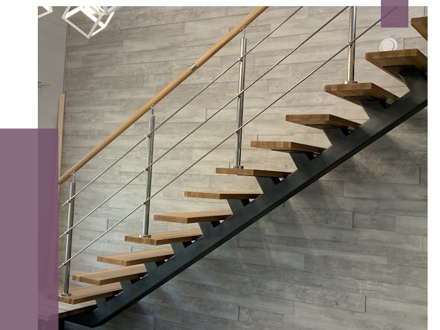 Изготовление лестниц на монокосоуре в Сызрани от 75469 руб. 