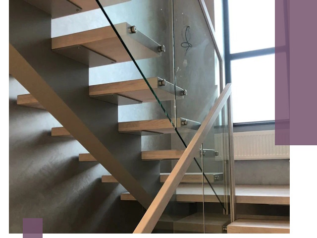 Изготовление лестниц на монокосоуре в Сызрани с монтажом и гарантией