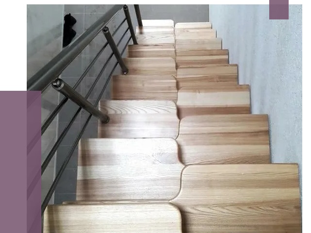 Лестницы гусиный шаг в Сызрани от 12916 руб. под ключ | ПРОЛЁТ-Сзр