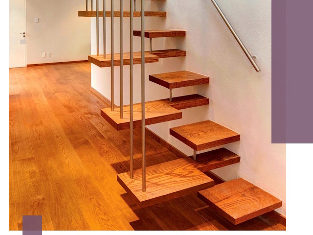 Лестницы «гусиный шаг» на заказ в Сызрани для узких пространств