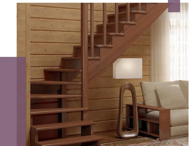 Лестницы эконом класса в Сызрани от 18082 руб. бюджетные решения