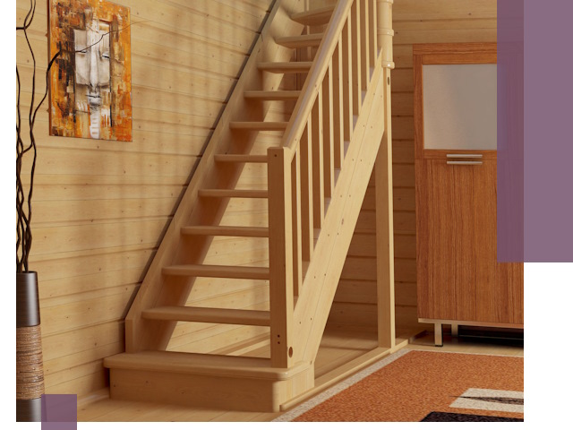 Лестницы эконом класса под ключ в Сызрани — недорого и быстро