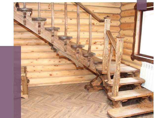 Лестницы в баню в Сызрани от 18943 руб. — изготовление | ПРОЛЁТ-Сзр