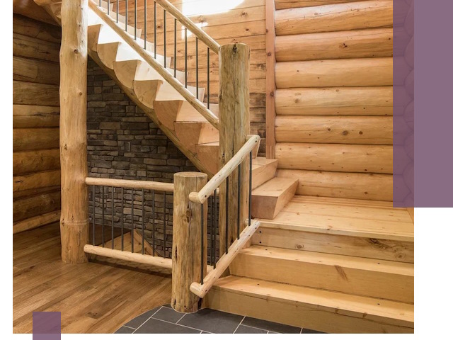 Лестницы в баню под заказ и профессиональный монтаж в Сызрани