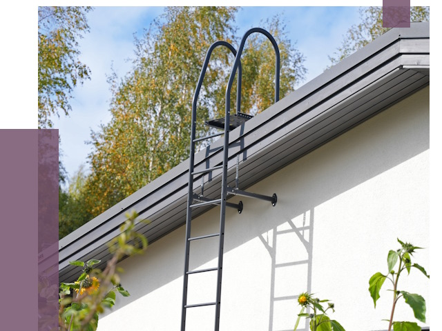 Лестницы на крышу в Сызрани от 18943 руб. — монтаж и монтаж ПРОЛЁТ-Сзр