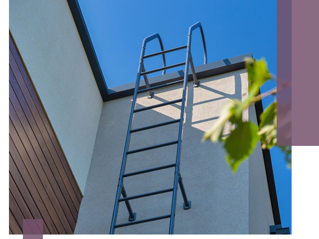 Лестницы на крышу в Сызрани — изготовление, монтаж, демонтаж