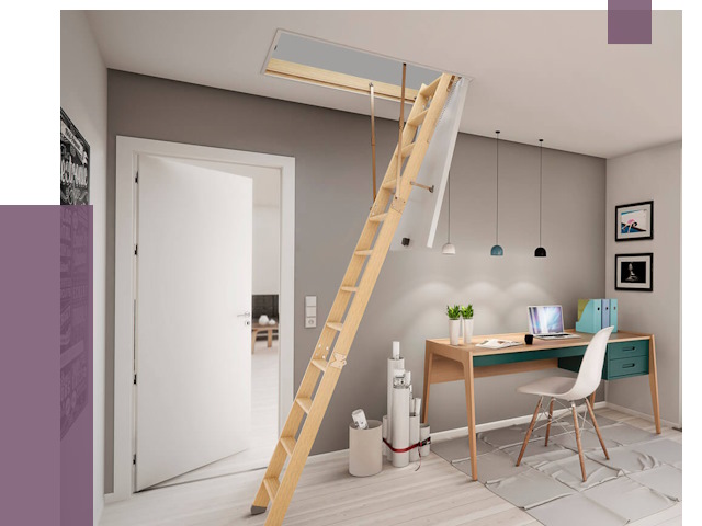 Чердачные лестницы в Сызрани — от 14435 руб. | ПРОЛЁТ-Сзр