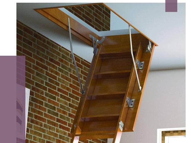 Установка чердачной лестницы в Сызрани от 7749 руб. | ПРОЛЁТ-Сзр