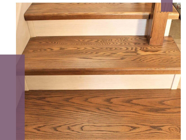 Буковые лестницы под ключ в Сызрани от 12409 руб.