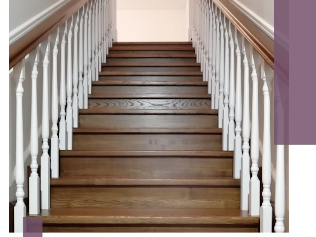 Лестницы из ясеня на заказ в Сызрани — изготовление и монтаж