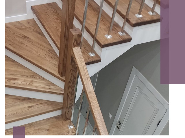 Обшивка металлических лестниц под ключ в Сызрани