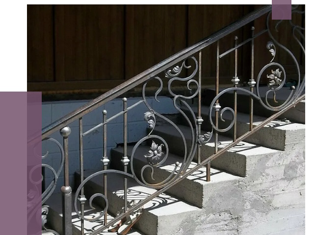 Кованые перила в Сызрани от 8611 руб. под ключ — качество от ПРОЛЁТ-Сзр