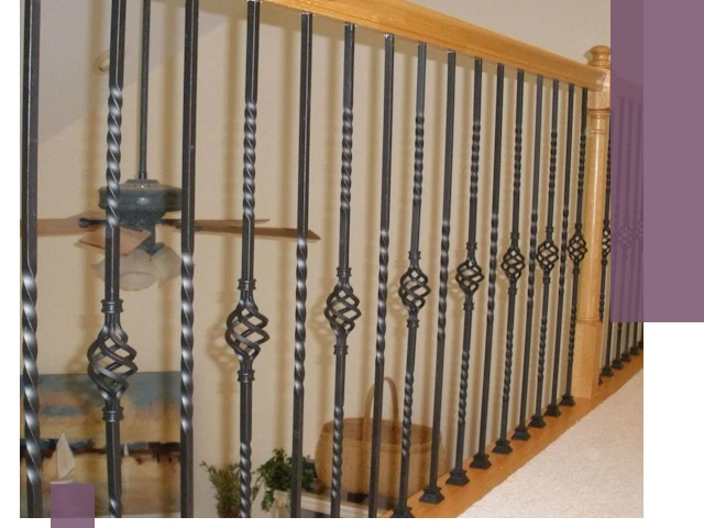 Изготовление и монтаж кованных перил в Сызрани под ключ