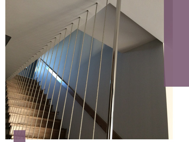 Тросовые перила под ключ в Сызрани — производство и монтаж