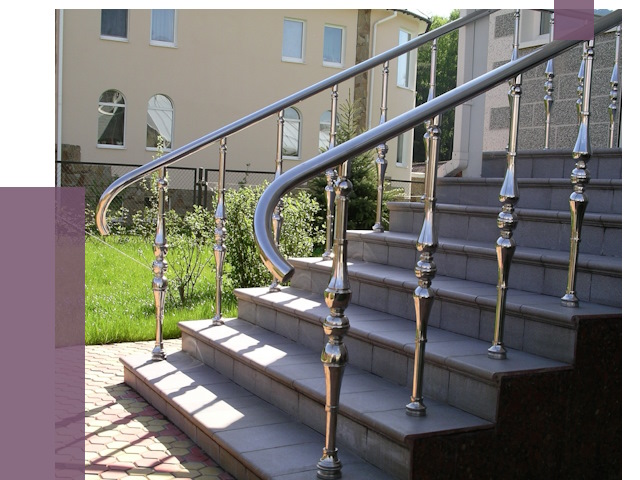 Перила для крыльца в Сызрани от 10637 руб. — монтаж ПРОЛЁТ-Сзр