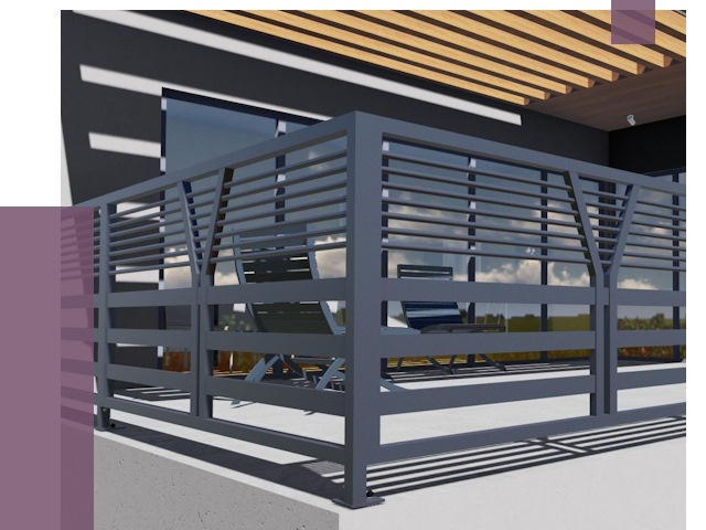 Изготовление балконных ограждений в Сызрани от 10637 руб. | ПРОЛЁТ-Сзр