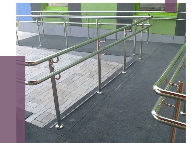 Ограждения пандусов в Сызрани от 4305 руб. монтаж | ПРОЛЁТ-Сзр