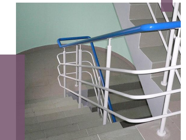 Перила в подъезде в Сызрани — установка и замена от 7344 руб. | ПРОЛЁТ-Сзр