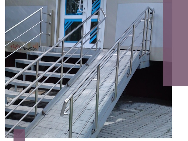 Пандус на крыльцо под ключ в Сызрани: монтаж и изготовление