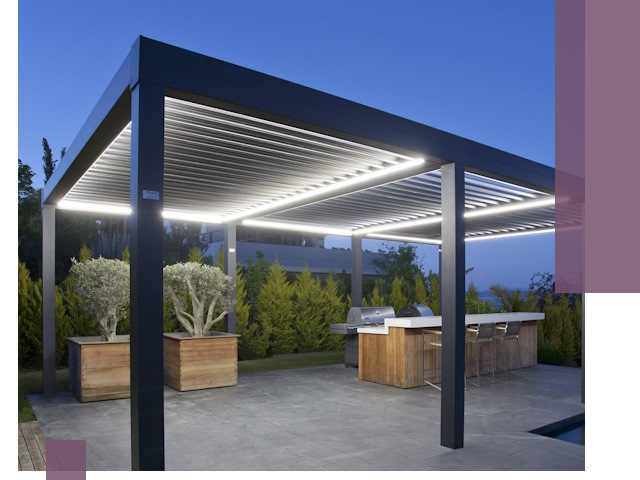 Навесы отдельно стоящие под ключ в Сызрани из металла и поликарбоната