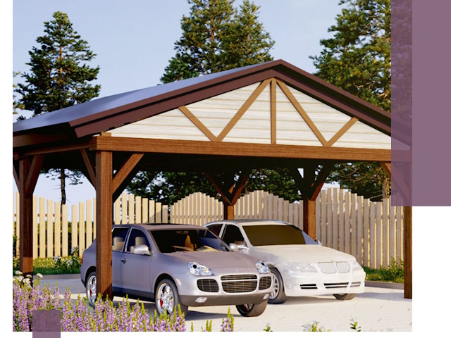 Навесы для автомобиля в Сызрани — изготовление и монтаж