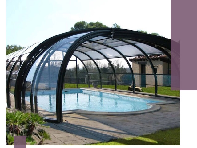 Навесы для бассейна в Сызрани: изготовление и монтаж под ключ