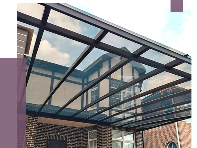 Навесы из поликарбоната в Сызрани от 8529 руб. под ключ — ПРОЛЁТ-Сзр