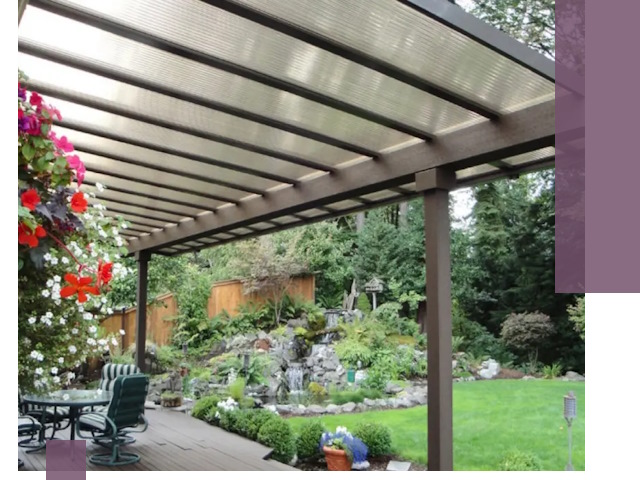 Навесы из поликарбоната под ключ в Сызрани быстро и надёжно