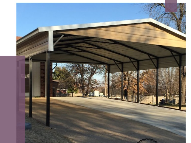 Двускатные навесы в Сызрани от 7952 руб.  | ПРОЛЁТ-Сзр