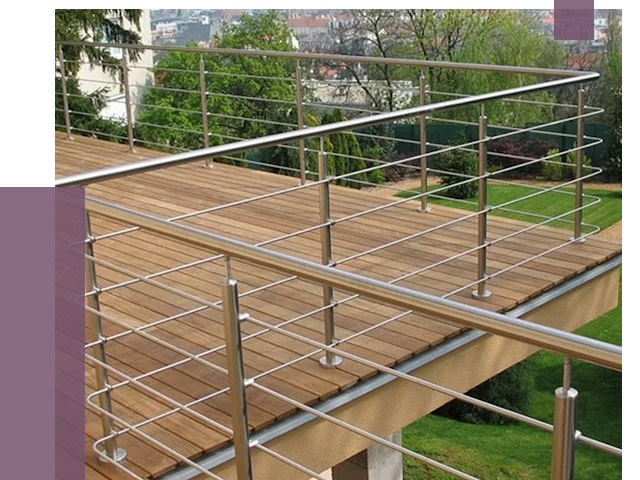 Алюминиевые парапеты в Сызрани под ключ от 7699 руб. 