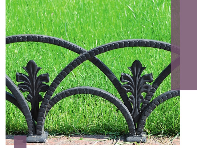 Декоративные металлические бордюры под ключ в Сызрани