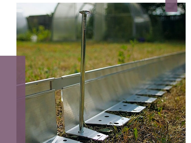 Металлические бордюры для газона в Сызрани от 4255 руб. | ПРОЛЁТ-Сзр