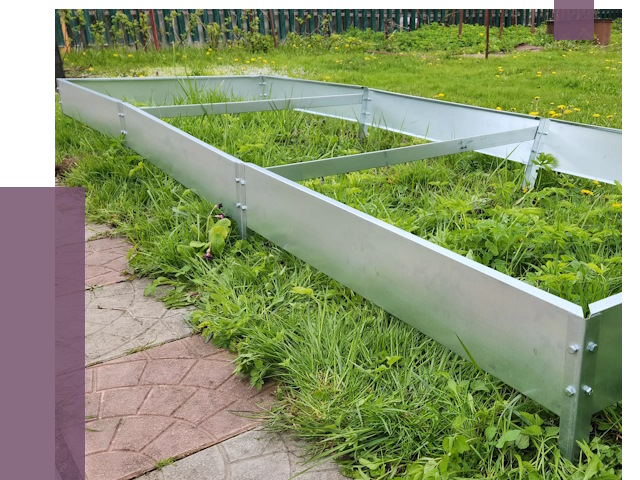 Металлические бордюры для грядок в Сызрани от 1773 руб. 