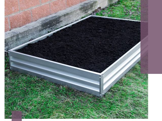 Металлические бордюры для грядок в Сызрани: прочность и аккуратность