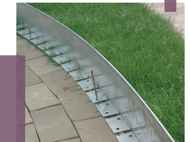 Металлические бордюры для тротуаров в Сызрани от 8611 руб.