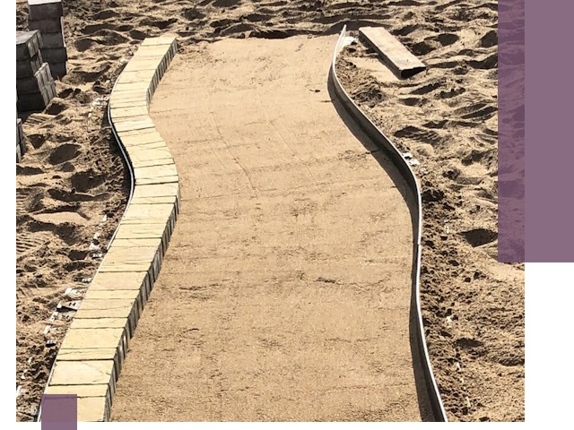 Металлические бордюры для тротуаров в Сызрани — прочные и долговечные