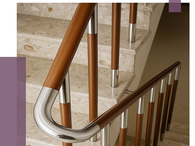 Монтаж поручней в Сызрани от 9624 руб. монтаж под ключ | ПРОЛЁТ-Сзр