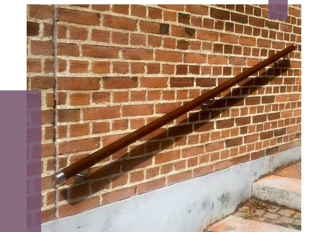 Изготовление пристенных поручней в Сызрани от 4407 руб. — ПРОЛЁТ-Сзр