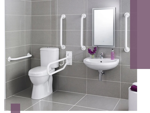 Поручни для санузлов в Сызрани: установка, ремонт и монтаж