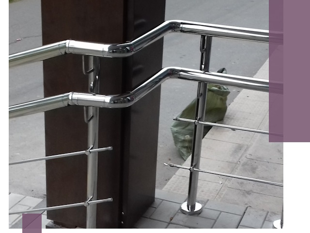 Монтаж поручней из нержавеющей стали в Сызрани качественно и быстро